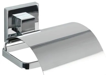 WENKO 22696100-Suport pentru hârtie igienică VACUUM-LOC QUADRO ED 13x14 cm crom lucios
