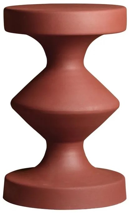 Masuta laterala, din metal, rust orange Forms
