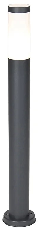 Lampă de stradă exterioară inteligentă antracit 80 cm incl. Wifi P45 - Rox