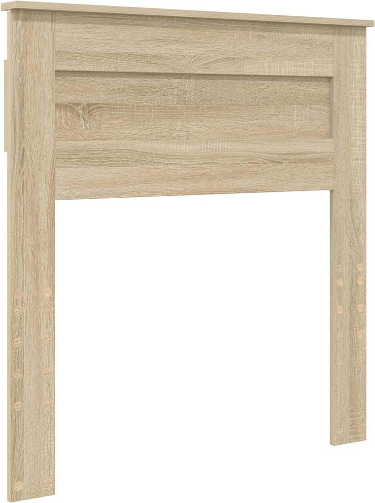 vidaXL Tăblie cap Stejar Sonoma 90 cm Lemn compozit