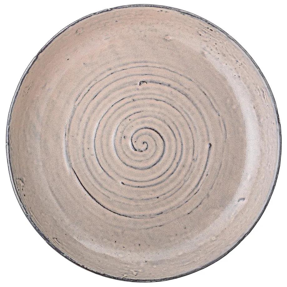Farfurie din gresie ceramică Bloomingville Alia, ø 27 cm, roz