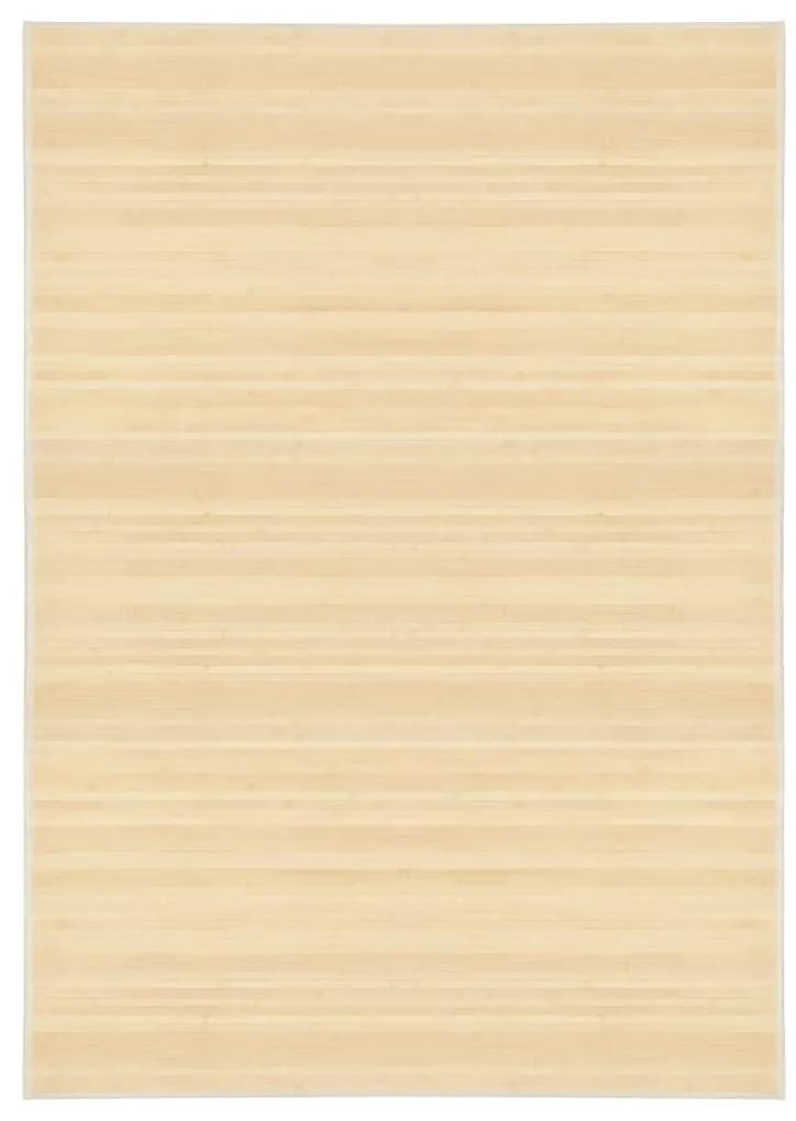 Covor din bambus, 160 x 230 cm, natural Maro deschis, 160 x 230 cm
