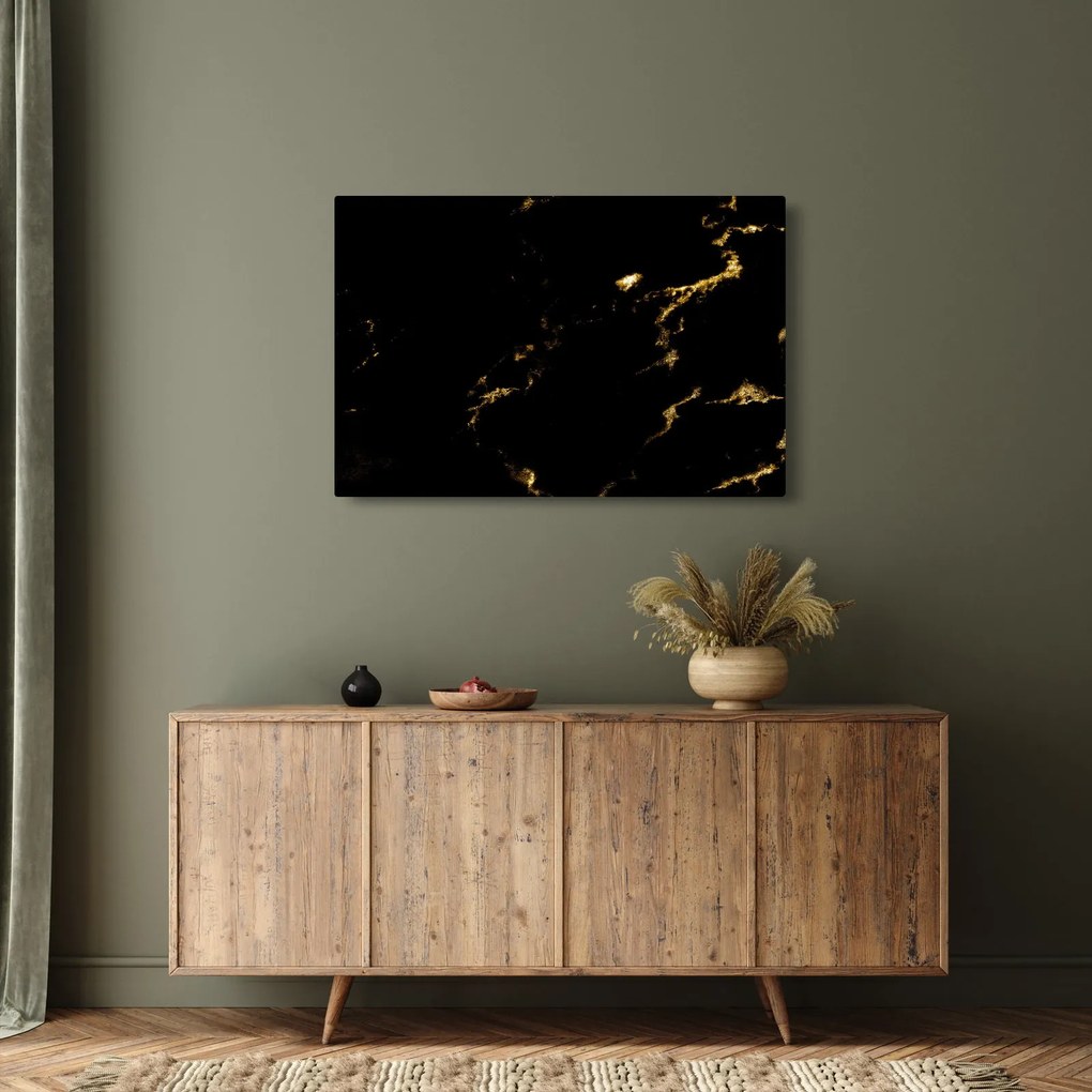 Tablou - Decor rău (90x60 cm)