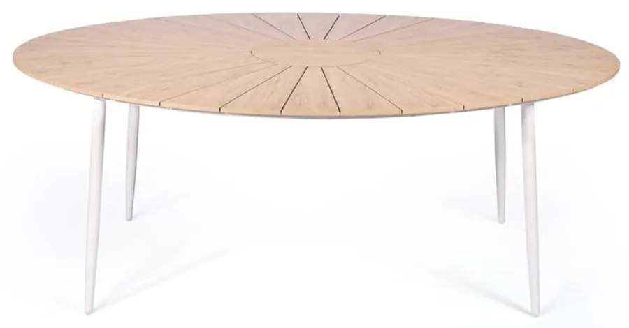 Set de 4 scaune albe Jaanna și masă Marienlist - Bonami Essentials