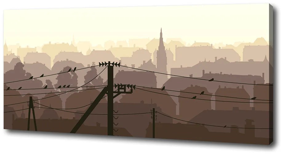 Print pe canvas Line oraș