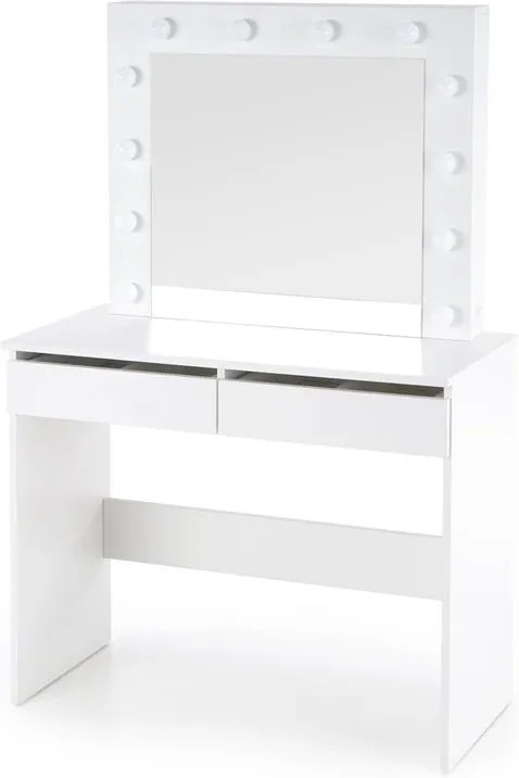 Masuta de toaleta Hollywood alb - H140 cm