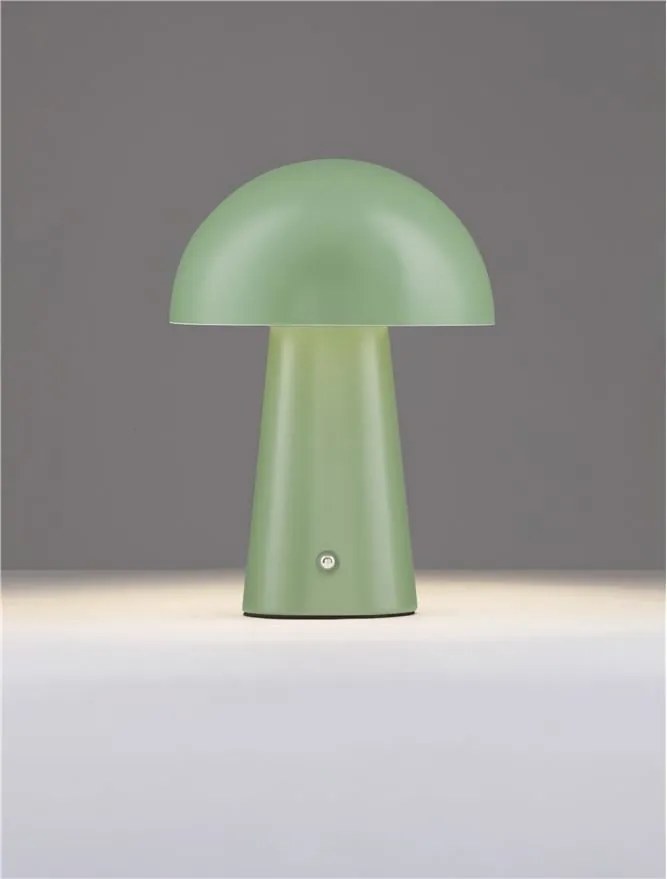 Veioza LED design decorativ ANDE verde, NVL-9050174