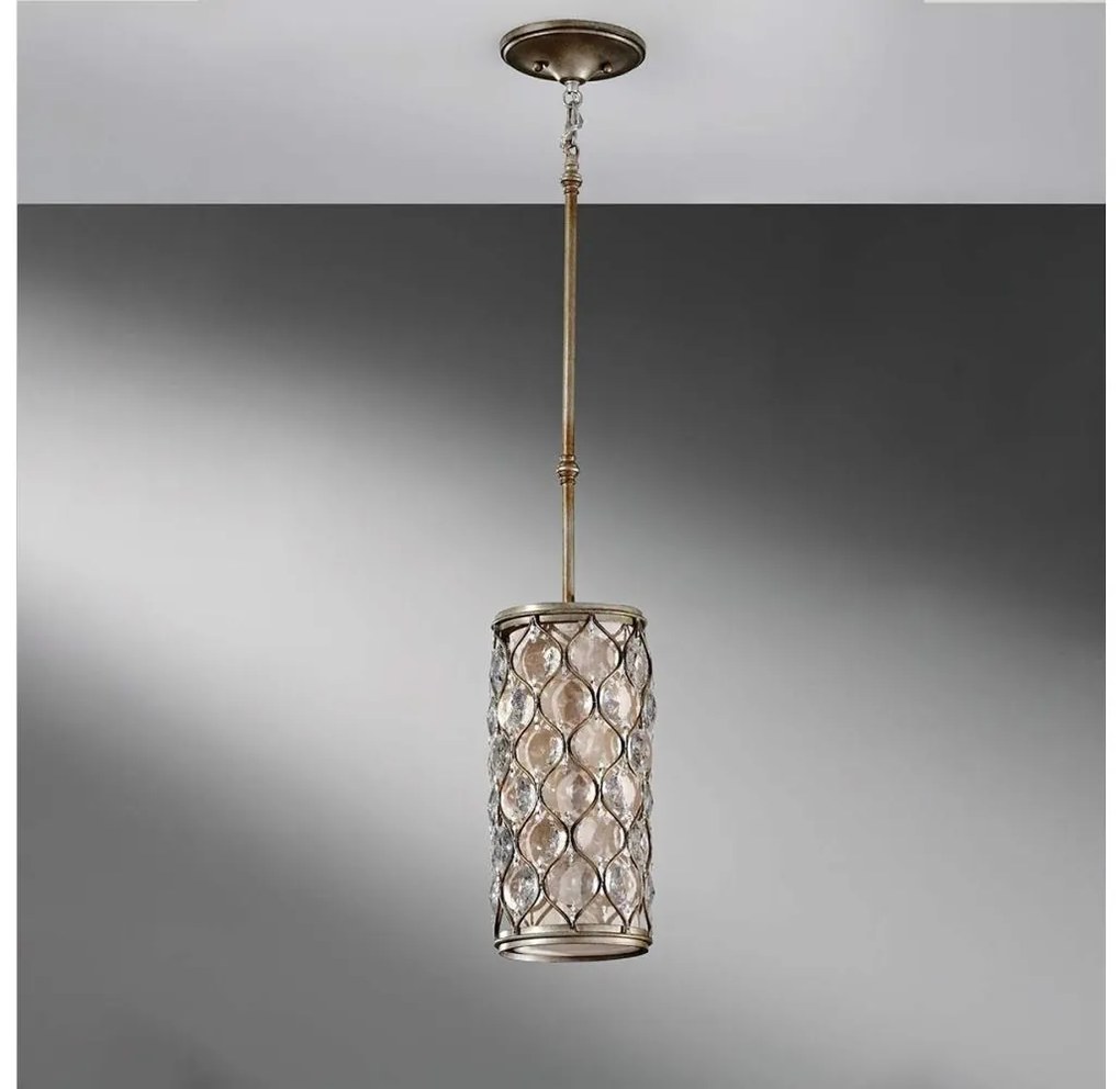 Lustră pe tijă Feiss FE-LUCIA-P-D LUCIA 1xE27/60W/230V