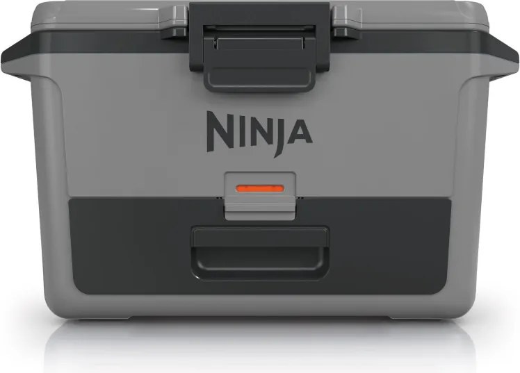Lada frigorifica Ninja FrostVault FB151EUGY, 47 l, Pasiva, 80 doze, Pastreaza gheata pana la 6 zile, Compartiment uscat, Gri