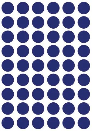 Sticker albastru pentru perete Mini Dots Blue Ferm Living