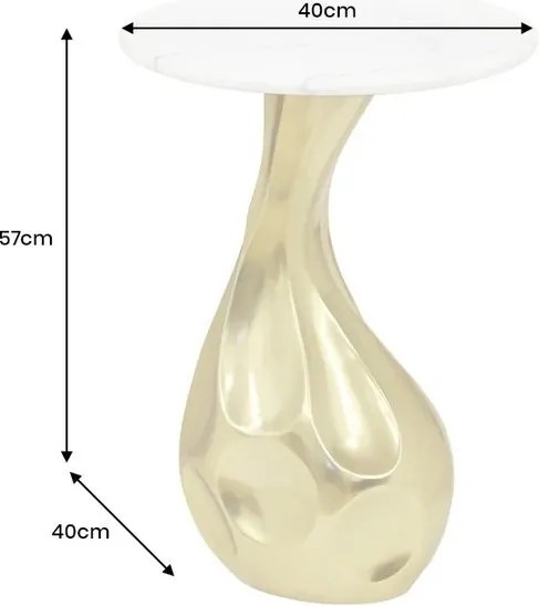 Masuta laterala design modern TEAR 60cm