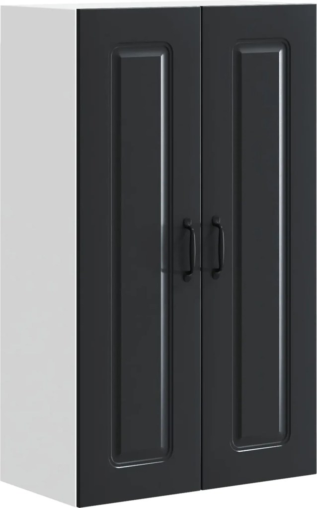 vidaXL Dulap de bucătărie Kalmar Negru 60 x 31 x 100 cm Lemn compozit