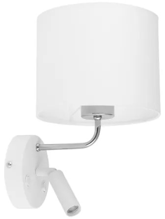 LED lampă flexibilă RICHI 1xE27/15W/230V + LED/3W/230V albă