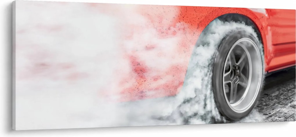 Tablou - Mașină de curse (120x50 cm)