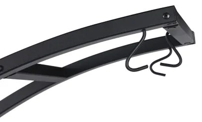 Suport de flori GARDEN 180x85 cm maro/negru