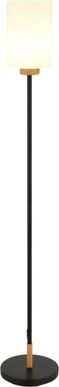 Lampadar/ Lampa de podea metal si lemn ROWENA