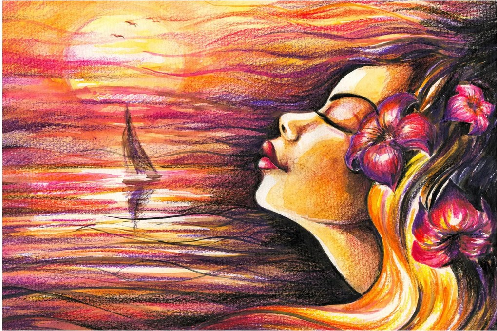 Tablou - Amintiri de vară (90x60 cm)