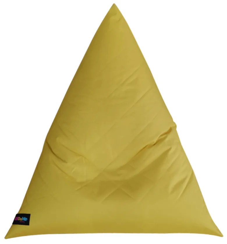 Fotoliu tip sac, material textil muştar, VETOK