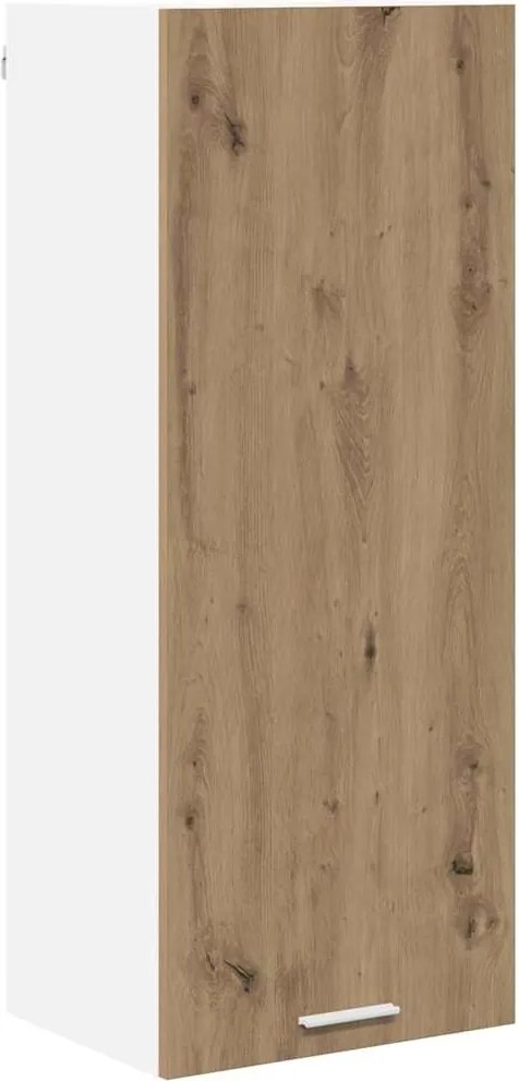 vidaXL Dulap suspendat Stejar Artizanal 40 x 31 x 100 cm Lemn compozit