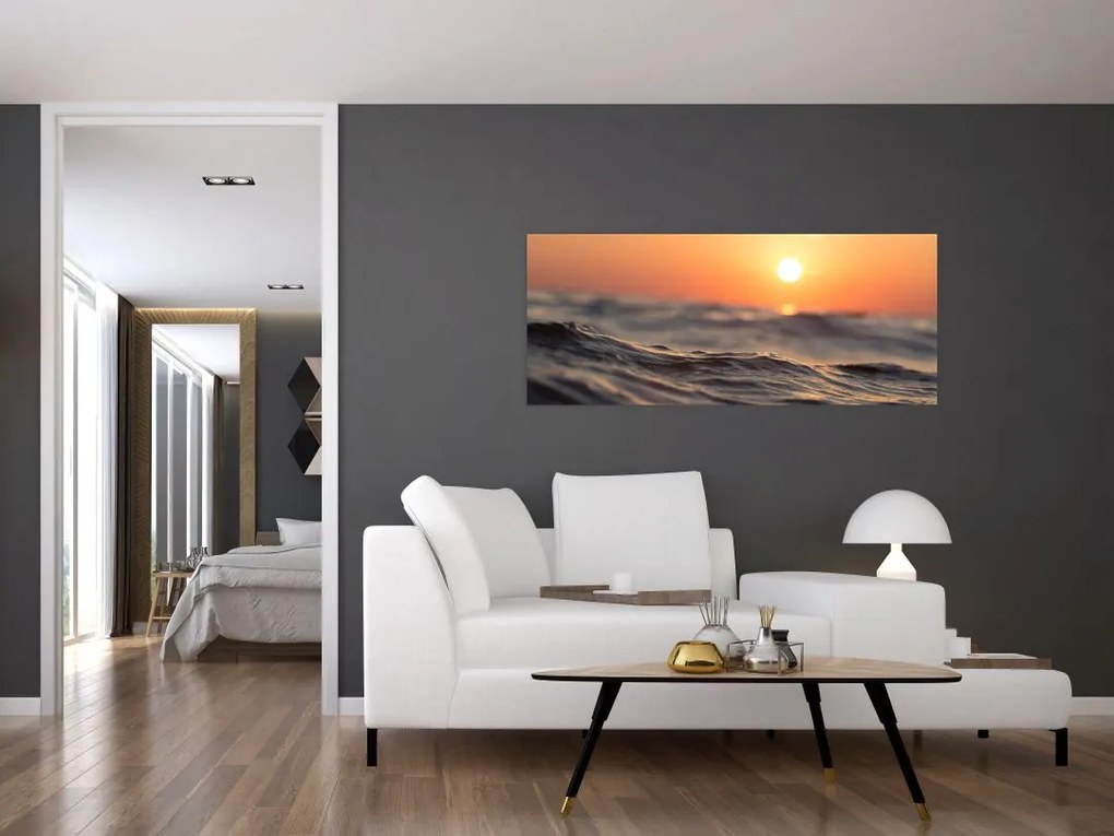 Tablou cu valul mării (120x50 cm)