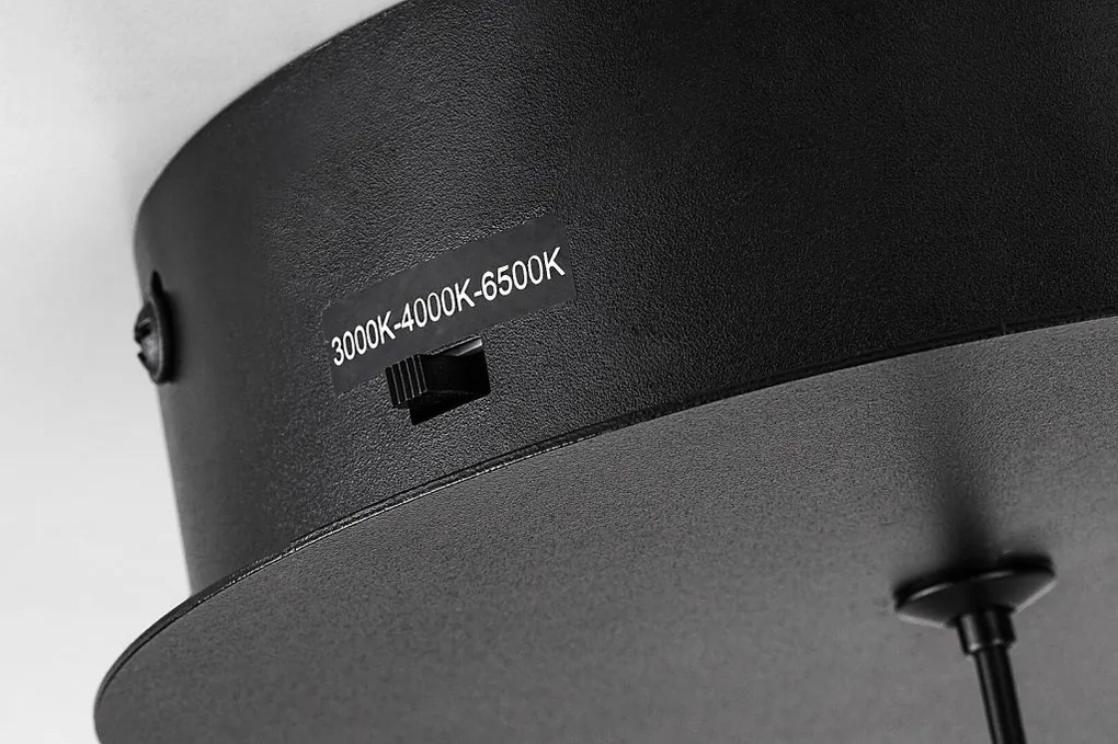 Lustra LED suspendata stil circular Silnora 57cm