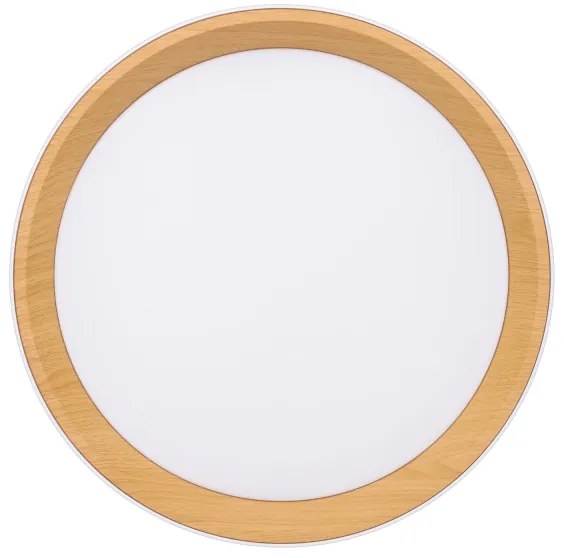 Plafonieră LED dimabilă Solight WO8017 LARIOS LED/48W/230V d. 39 cm alb + telecomandă