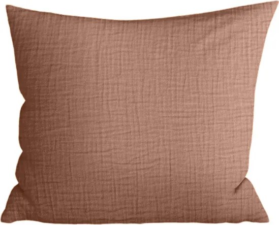 Fata de perna muselina MUSSARI 45x45 cm, maro deschis