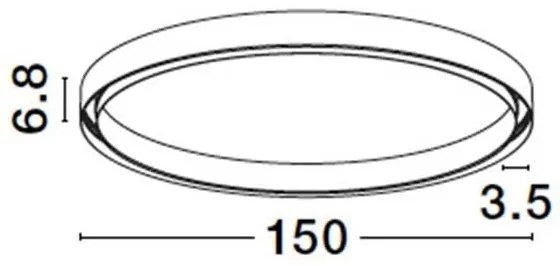 Sistem circular sina magnetica aplicata Breda, React 150cm