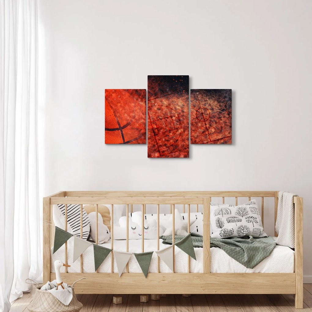 Tablou - Meci de baschet (90x60 cm)