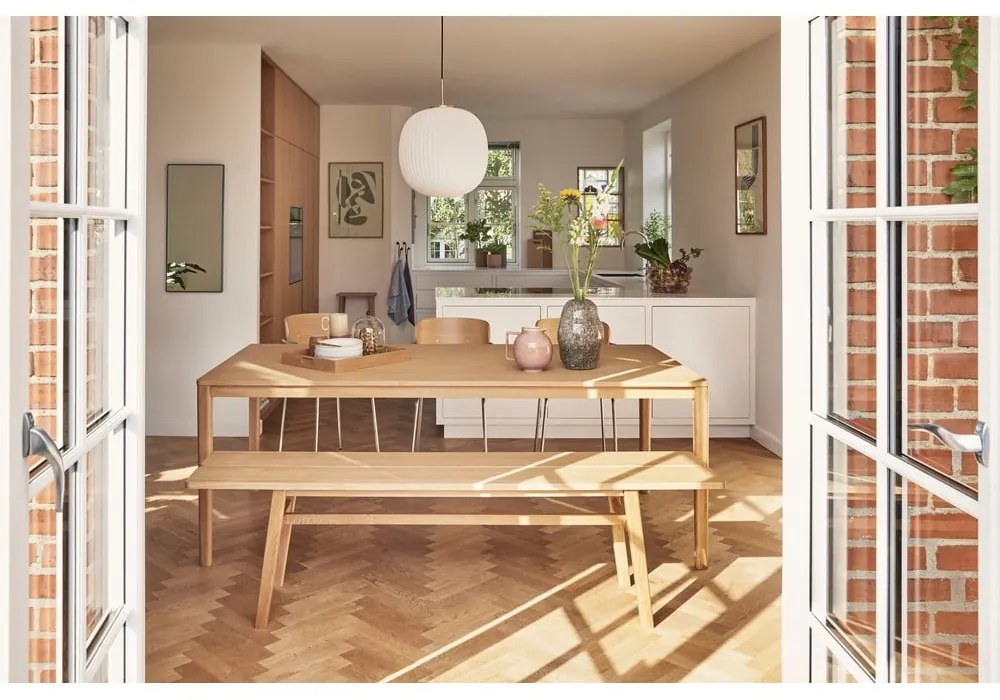 Bancă maro deschis Ground – Hübsch