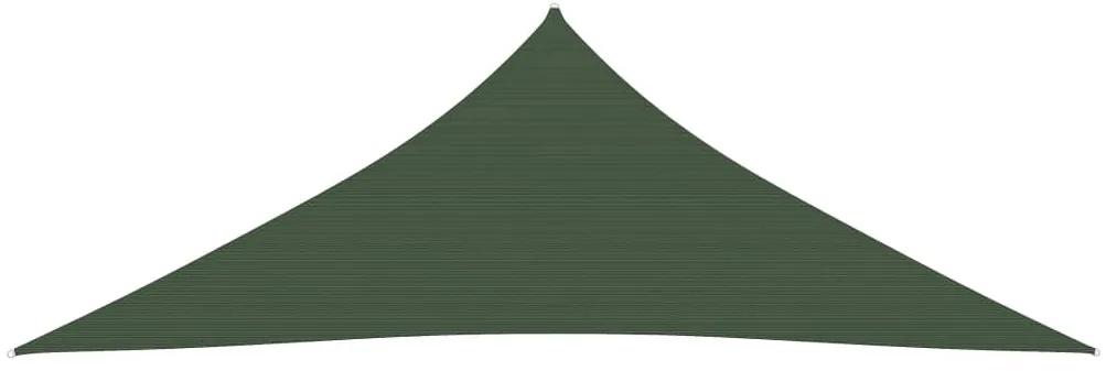 Panza parasolar, verde inchis, 5x5x5 m, 160 g m  , HDPE Morkegronn, 5 x 5 x 5 m