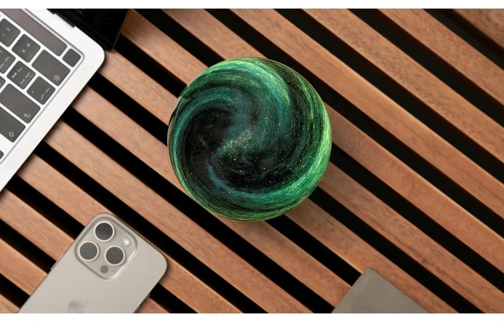 Decorațiune luminoasă maro închis/în culoare naturală închisă cu USB ø 12 cm Stellar Ocean – Gingko