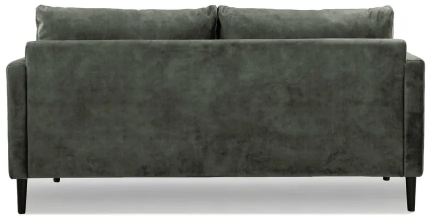 Canapea verde/gri din catifea 153 cm Adagio - Scandic