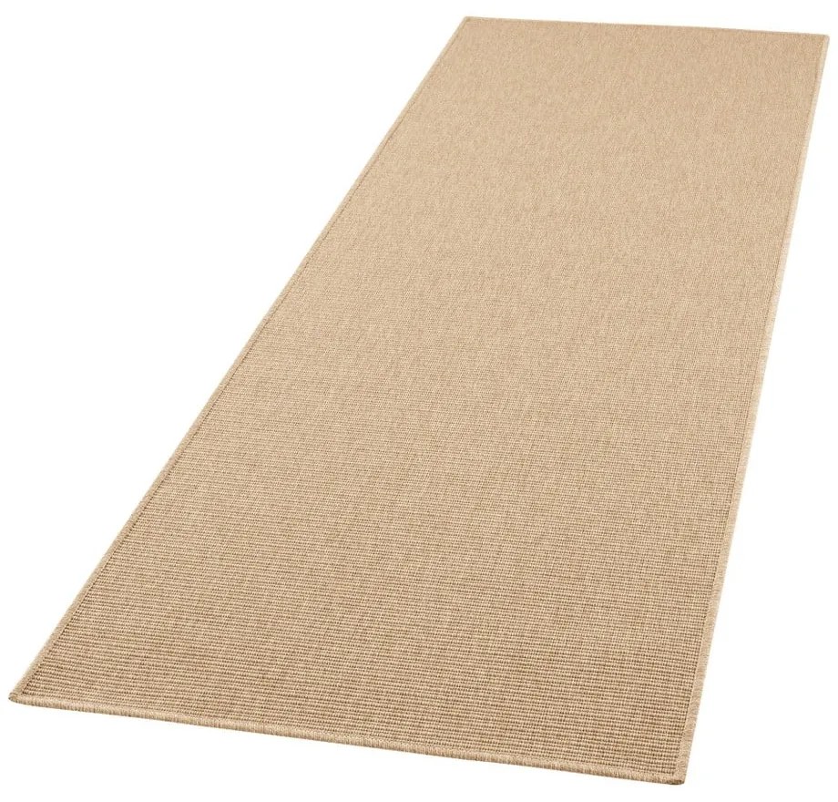 Covor tip traversă BT Carpet Nature, 80 x 450 cm, bej