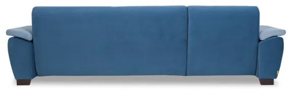 Coltar Extensibil Stanga Novara, Albastru, 309 x 172 x 90 Cm