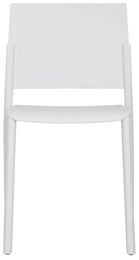 Scaun din plastic KOSTAS, alb