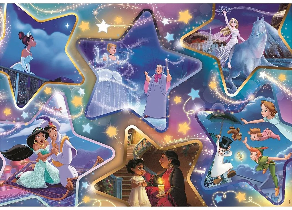 Disney Magical Moments Puzzle Clementoni de 104 piese