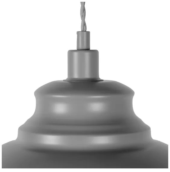 Lucide 34400/29/36 - Lampa suspendata ISLA 1xE14/40W/230V gri