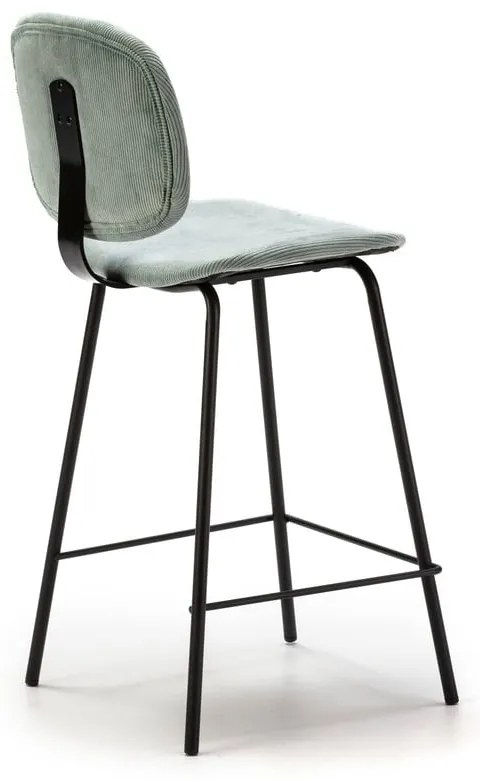 Scaune de bar albastru-deschis 2 buc. (înălțime șezut 66 cm) Arus – Marckeric