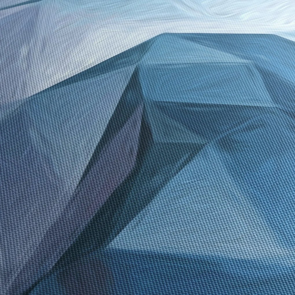 Tablou cu abstracție (cu ceas) (90x30 cm)