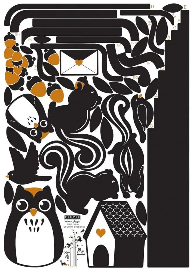 Autocolant Ambiance Friends of the Tree