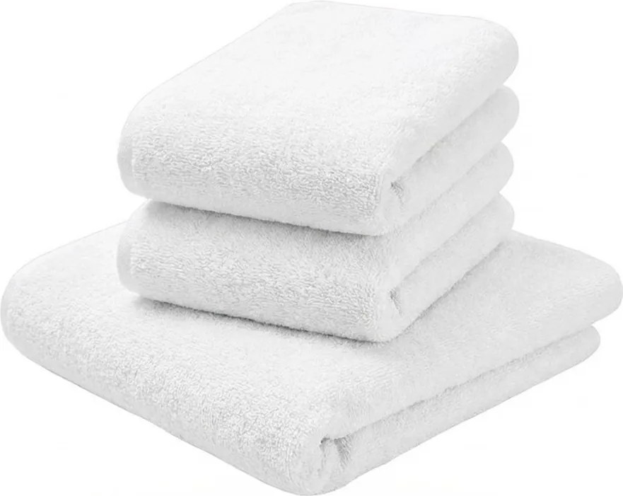 Prosop NORIELLE 50x90 cm alb, 100% bumbac