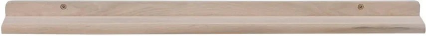 Raft din lemn de stejar, mat, Rowico Metro, lungime 70 cm