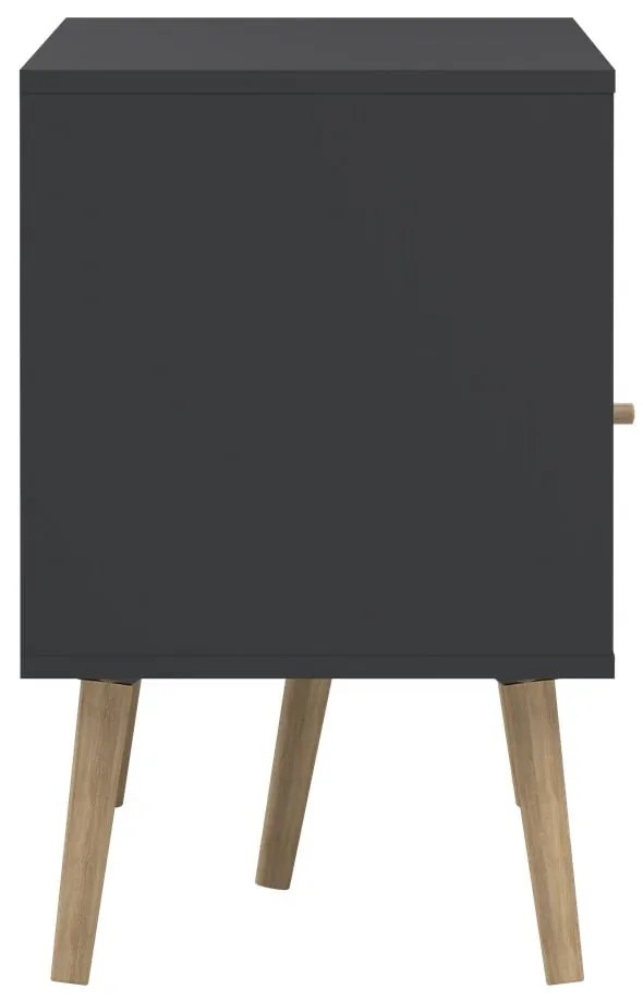 Comodă TV gri antracit 117x61 cm Bodo – Tvilum