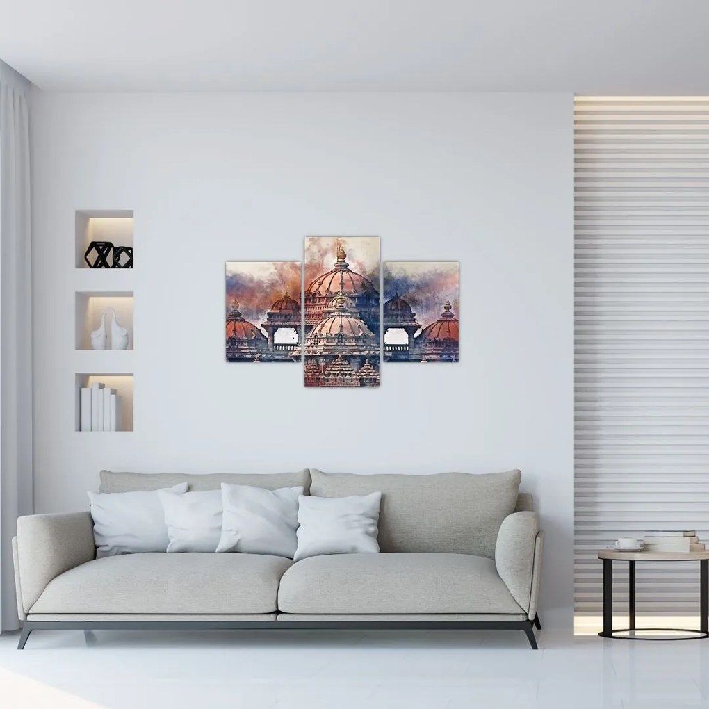 Tablou - Akshardham, New Delhi, India (90x60 cm)