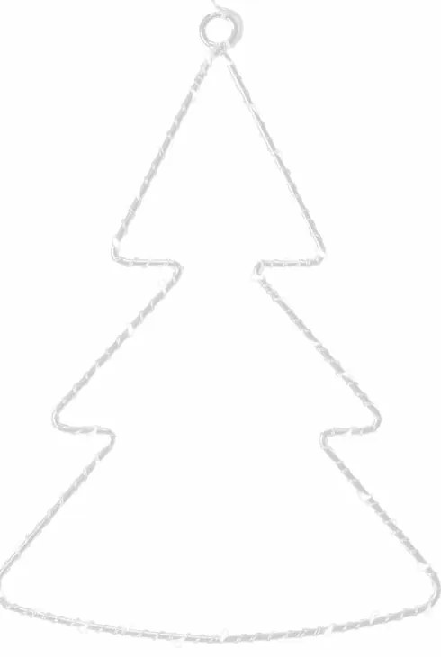 Decorațiune luminoasă de Crăciun albă suspendată Liva – Sirius