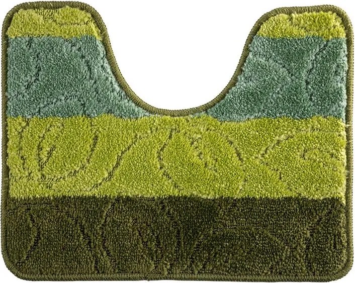 decoDoma Covoraș de baie, verde, set 2 buc