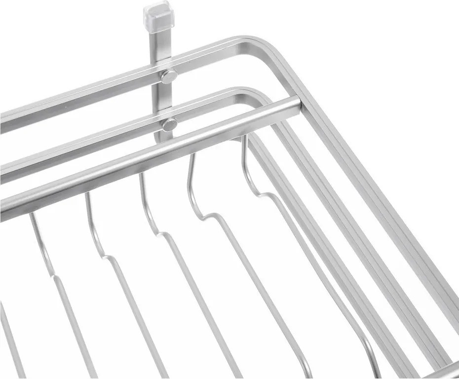 Scurgător de vase alb-negru din metal 43x32 cm Deluxe – Orion