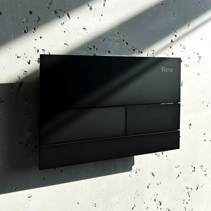 Clapeta pentru rezervor incastrat K011A-Q Rea T negru mat