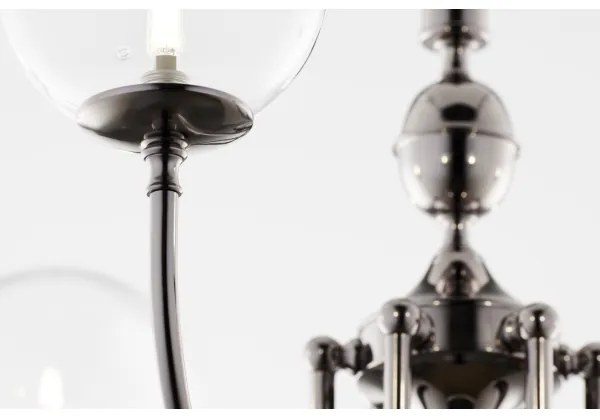 Lustră pe lanț Jupiter 2022 BRILLANTE 6xG9/10W/230V crom lucios